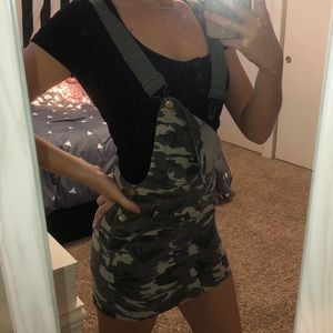 Camo overalls